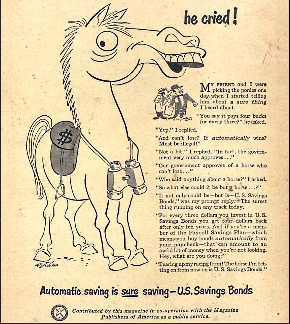 US savings bond ad